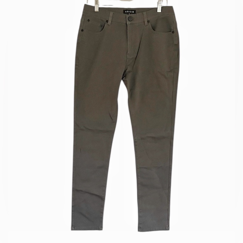 Origin Apparel Men’s Gray Canvas Tapered Pants Size 31 X 32 NEW with tags